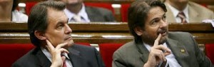 Artur Mas y Oriol Pujol