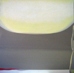 Teresa Muñiz. Sin título - Acrílico sobre tela 190 cm x 190 cm. Año: periodo 2000-2006