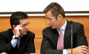 Iñaki Urdangarin y Jaume Matas