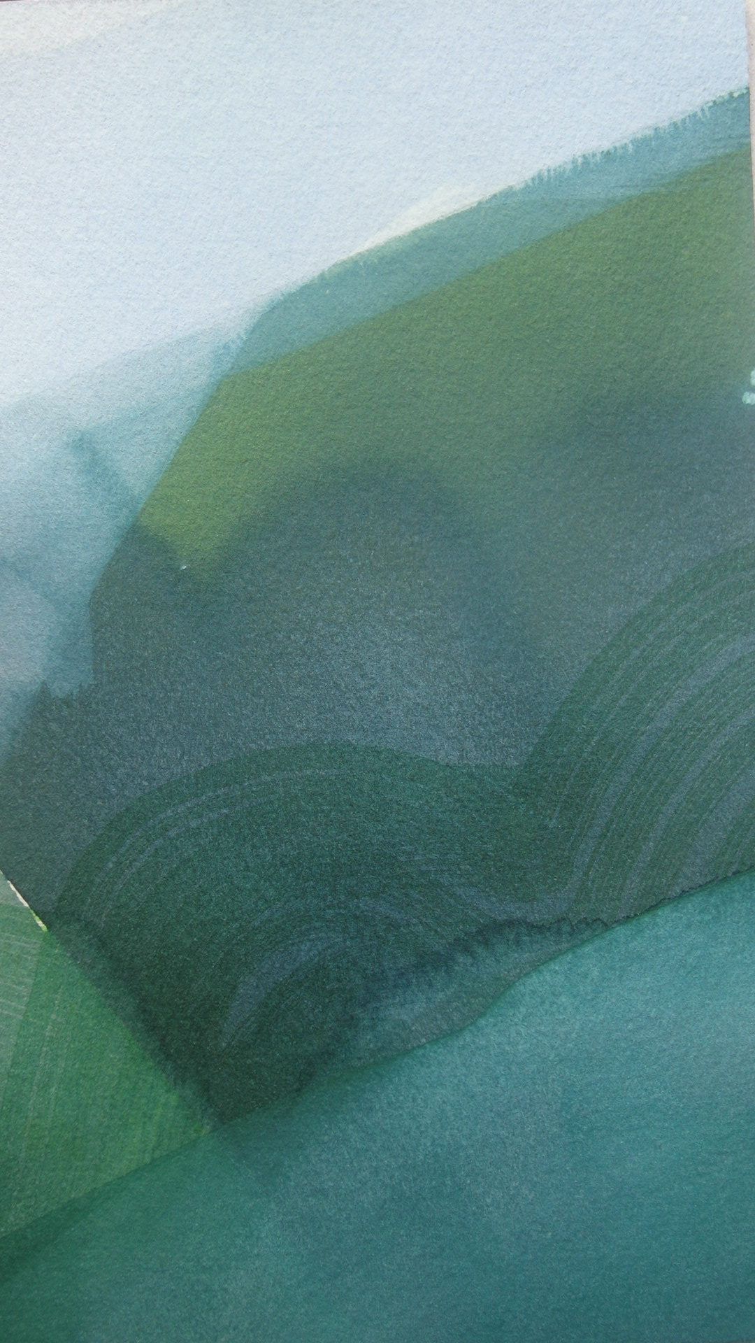 Teresa Muñiz. Acuarela s/ papel Fabriano 22,5 cm x 14,5 cm 2008